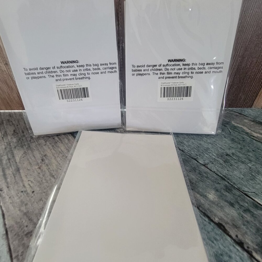 Foldover Card & Envelopes (8pk, 4 1/4 x 5 1/2)